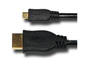 Amzer Micro HDMI High Speed Male to HDMI Male Cable for HTC EVO 4G 1 Feet