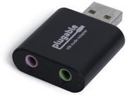 Plugable USB to 3.5mm Audio Adapter with Stereo Output and Mic Input USB AUDIO
