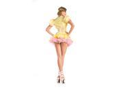 Sexy Goldie 4pc Womens Costume