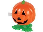 Loftus Jumping Pumpkin Jack O Lanterns Wind Up Toys 12 Pack Orange