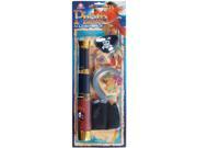 Star Power Pirate 4pc Costume Accessory Set Black Brown Gold One Size