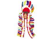 Loftus Adult Large Traditional Indian Chief Headdress Rainbow One Size
