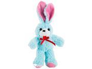 U.S. Toy Fluffy Ribbon Easter Bunny Toy Gift 12 Plush Animal Blue