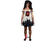 Morphsuits White Beating Heart Zombie Female Unisex Adult Morph Costumes Adult Costume Small
