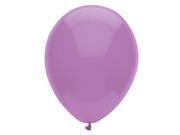 Qualatex Easter Solid Pastel 11 Latex Balloons Purple 100 Pack