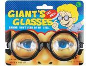 Loftus Child Nerdy Geeky Scientist Round Glasses Black One Size