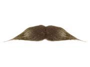 Star Power Men Professional Quality Inspector Moustache Brown One Size