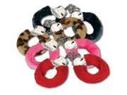 Joker Fuzzy Furry Metal Handcuffs W Keys Assorted Color