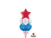 Veil Entertainment Patriotic 8pc Balloon Pack Red White Blue