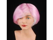 Star Power Women Short Pixie Parted Costume Wig Pink One Size