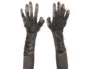 Zagone Super Action Gorrila Glove Hands Black Grey One Size