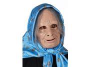 Zagone Na Na The Old Lady Grandma Full Head Mask Grey One Size