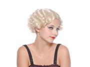 Loftus Women Finger Waves Curls Marilyn Wig Blonde One Size