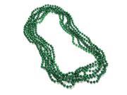 Rinco St Patrick s Day Party Favors 7mm Round 72pc 33 Beads Necklaces Green
