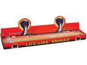 Loftus Assorted Lifelike Wooden Snake Decorations 19.5 Prop