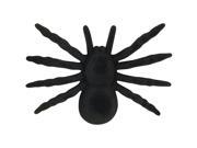 Loftus Scary Lifelike Halloween Furry Spider Decoration Prop Black 4 Pack