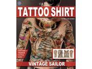 Tinsley Transfers Vintage Sailor Tattoo FX Shirt Small Medium