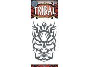 Tinsley Transfers Face Tribal Temporary Tattoo FX Black
