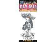 Tinsley Transfers Mi Amor Day Of The Dead Temporary Tattoo FX Black White Red
