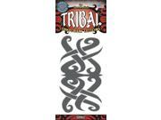 Tinsley Transfers Borneo Tribal Temporary Tattoos Black
