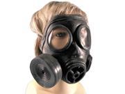 Loftus Black Rubber Biohazard Costume Gas Mask One Size