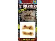 Tinsley Transfers Zombie Lips Makeup FX Transfers