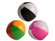 Rinco Colorful Hawaiian Beach Ball 3 Pack 8 Inflatable Toy Assorted