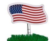 My Yard Card American Flag 21 Patriotic Sign Decoration Red White Blue