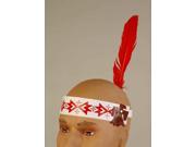 Native American Indian Feather Costume Headband