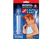 Star Power Fake Hypo Syringe Prop Costume Accessory Transparent One Size