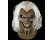 Trick or Treat Studios Iron Maiden Killers Full Head Mask Grey White One Size