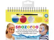 snazaroo Sea Life Step by Step Face Painting Guide 6pc 4ml Makeup Kit