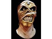Trick or Treat Studios Iron Maiden Powerslave Full Head Mask Beige One Size