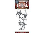Tinsley Transfers Tapped Out Tribal Temporary Tattoo FX Black