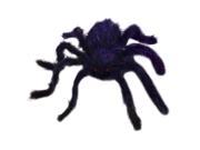 Fun World Hairy Spider Halloween 20 Decoration Prop Purple
