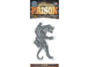 UPC 893507001157 product image for Tinsley Transfers Panther Prison Temporary Tattoo FX, Black White | upcitemdb.com