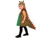 EAN 4894430001357 product image for Living Fiction Adorable Toddler Dinosaur 2pc Boys Costume Green Small (1-2T) | upcitemdb.com