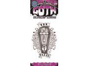 UPC 857914003043 product image for Tinsley Transfers Til Death Goth Temporary Tattoo FX, Black White | upcitemdb.com