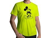 Men's Retro Mickey Mouse Classic Original Disney 100% Cotton Crew Neck T-Shirt Men's Retro Mickey Mouse Classic Original Disney 100% Cotton Crew Neck T-Shirt