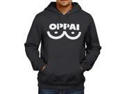 One Punch Man Saitama Oppai Unisex Hooded Sweater Fleece Pullover Hoodie