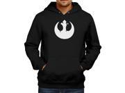 Star Wars Rebel Alliance Logo Unisex Hooded Sweater Fleece Pullover Hoodie