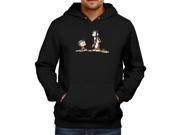 Calvin and Hobbes Gun Fight Comic Classic Unisex Hooded Sweater Fleece Pullover Hoodie