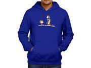 Calvin and Hobbes Gun Fight Comic Classic Unisex Hooded Sweater Fleece Pullover Hoodie