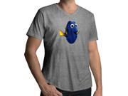 Men's Finding Dory Regal Blue Tang Nemo Disney Pixar 100% Cotton V-Neck T-Shirt Men's Finding Dory Regal Blue Tang Nemo Disney Pixar 100% Cotton V-Neck T-Shirt