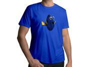 Men's Finding Dory Regal Blue Tang Nemo Disney Pixar 100% Cotton Crew Neck T-Shirt Men's Finding Dory Regal Blue Tang Nemo Disney Pixar 100% Cotton Crew Neck T-Shirt