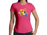Women s Winnie the Pooh Piglet Tigger Eeyore Roo 100% Cotton Crew Neck T Shirt