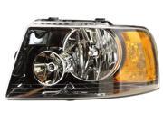 NEW 2003 2006 FORD EXPEDITION HEADLIGHT HEADLAMP LEFT BLACK NEW