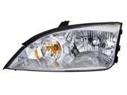 05 07 Ford Focus ZX4 Headlight Headlamp Left Driver Side Halogen NON HID New