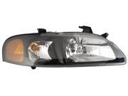 Nissan Sentra 02 03 SE R SPEC V Black Headlight Right Passenger Headlamp New