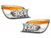 02 03 Buick Rendezvous Headlights Headlamps Pair Set Left Right Halogen New